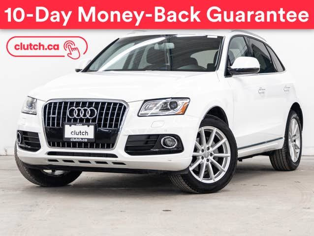 2016 Audi Q5 2.0T Technik AWD w/ Rearview Cam, Bluetooth, Nav in Cars & Trucks in Ottawa