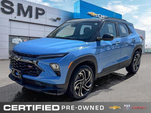 2024 Chevrolet Trailblazer RS | AWD | Leather | Remote Start | Blind Zone Alert