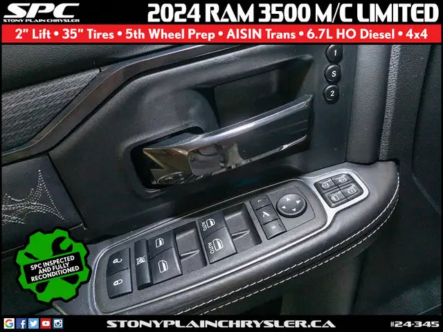 2024 RAM 3500 Limited 4x4 Mega Cab 6'4 in Cars & Trucks in St. Albert - Image 26
