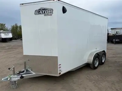 2025 JENSEN ELITE PRO SERIES 7 x 14 tandem axle trailer MADE IN CANADA 7000lb GVWR and a cargo capac...
