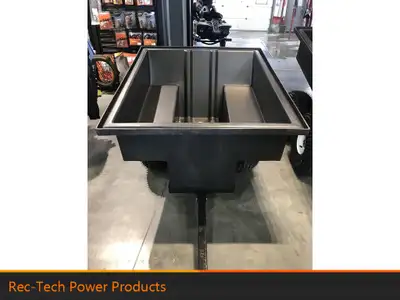 2024 Paddle Plastics Ltd. 4' SINGLE AXLE SLOPE BACK Built in Mayerthorpe Alberta, these ATV trailers...