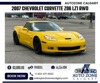 2007 Chevrolet Corvette Z06 LZ1 RWD | $690.00/bi-weekly