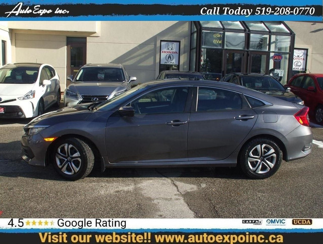  2017 Honda Civic LX,Auto,A/C,Certified,Bluetooth,Backup Camera, in Cars & Trucks in Kitchener / Waterloo - Image 2