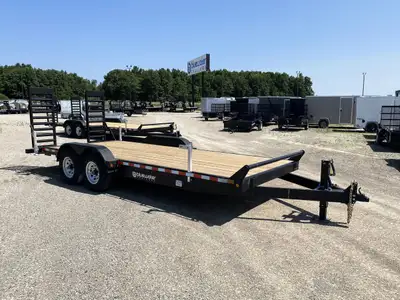 Canada Trailers Equipment Hauler Trailer 15,120 lbs. GVWR is $8,040.00 ! Ord: 81064 - Ser: 2CPUSG2F9...
