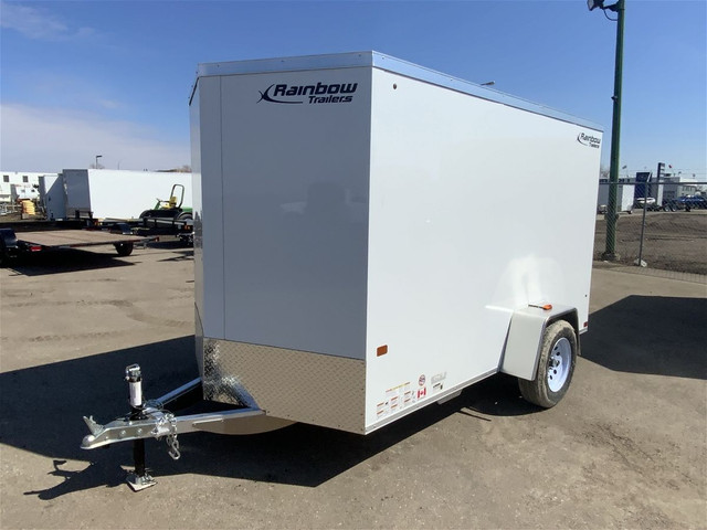 2023 Rainbow Express V-Nose Cargo 6x10 | Bar Locks | 2K Jacks |  in Cars & Trucks in Regina