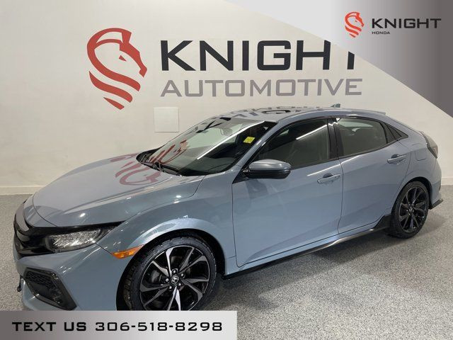 2018 Honda Civic Hatchback Sport Touring l Heated Leather l in Cars & Trucks in Moose Jaw