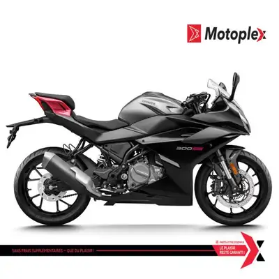 300SS Garantie 5 ans Groupe Motopropulseur. La 300SS est une moto de course de 292 cm3 dotee de tout...