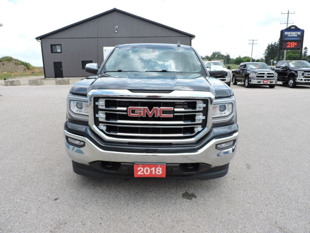 2018 GMC Sierra 1500 SLT 5.3L 4X4 Leather 6-Seater Navigation 13 in Cars & Trucks in Stratford - Image 2