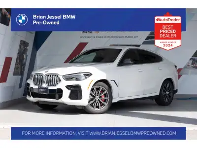 2022 BMW X6 xDrive40i AWD 8-Speed Automatic 3.0L I6 DOHC 24V TwinPower Turbo EXTERIOR - MINERAL WHIT...