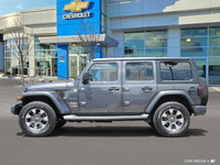 Conquer any terrain with this 2019 Jeep Wrangler Unlimited Sahara. Boasting a powerful 3.6L Pentasta... (image 2)