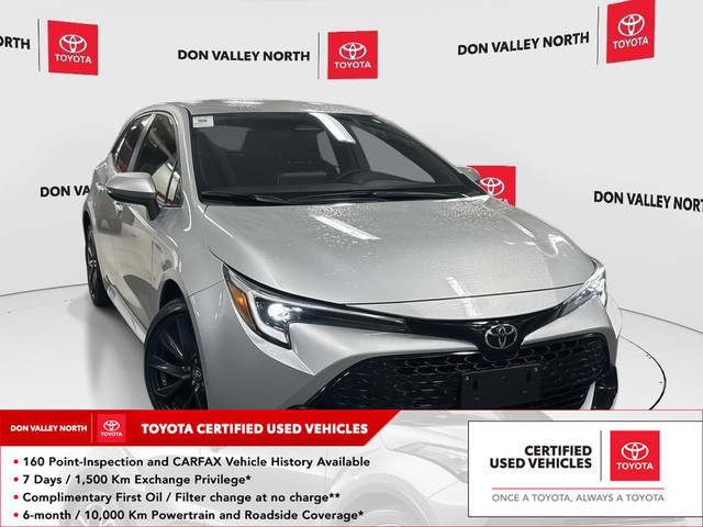 2024 Toyota Corolla Hatchback CERTIFIED | ACCIDENT FREE | TPMS in Cars & Trucks in City of Toronto