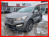2013 HYUNDAI SANTA FE CARFAX VERIFIED, CLEAN TITLE ONLY 131,000KM! AUTOMATIC TRANSMISSION GREY EXTER... (image 1)