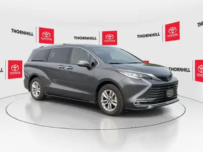 This, is a Gray 2025 Toyota Sienna with LIMITED AWD 7-Passenger Package, Featuring:~ No Accidents~ O...