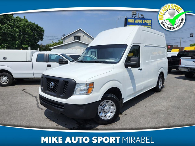 Nissan NV Cargo NV2500 S V6 avec toit surélevé 2018 à vendre in Cars & Trucks in Laval / North Shore