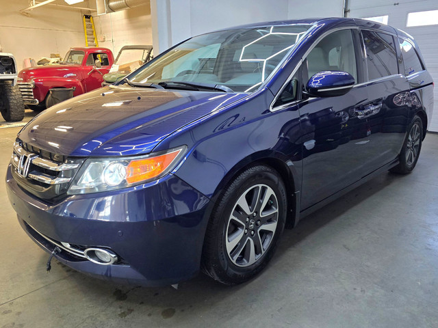 2015 Honda Odyssey Touring, TV/DVD, Fully Inspected and Carfax in Cars & Trucks in Edmonton - Image 2