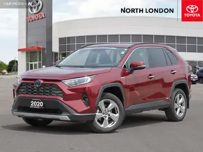 WAS: $40498 NOW: $38998 plus taxes and licensing fees?? JUST ARRIVED – 2020 TOYOTA RAV4 HYBRID LIMIT...