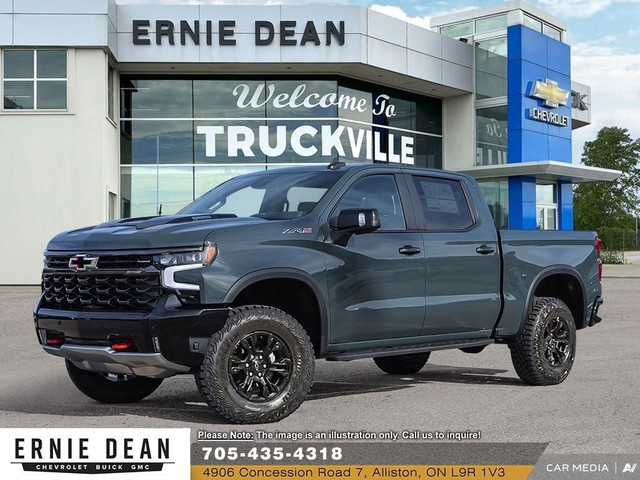 2025 Chevrolet Silverado 1500 ZR2 RARE TRUCK! // CYPRESS GREY... in Cars & Trucks in Barrie