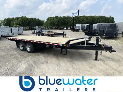 Canada Trailers Value Pintle Deckover Trailers 10,800 lbs. GVWR is $9,135.00 ! Ord: 80681 - Ser: 2CP...