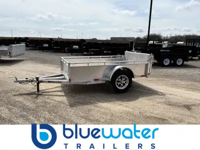 Canadian Mennonite Built Single Axle Aluminum Utility Trailer is $3,845.00 ! Ord: E1297-3074 - Ser:...