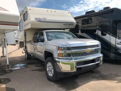 Camper is sold as a PKG DEAL WITH a 2019 Chevrolet Silverado 3500HD which is shown in the pictures!...