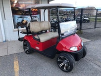 2020 EZGO RXV 48V RED Golf Cart with Premium Seating
