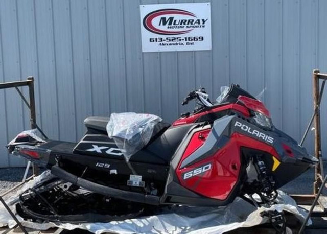2024 Polaris 650 Indy XC 129 Indy Red in Snowmobiles in Ottawa