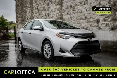 This 2018 Toyota Corolla is for sale today. This low mileage sedan has just 72,833 kms. It's silver...