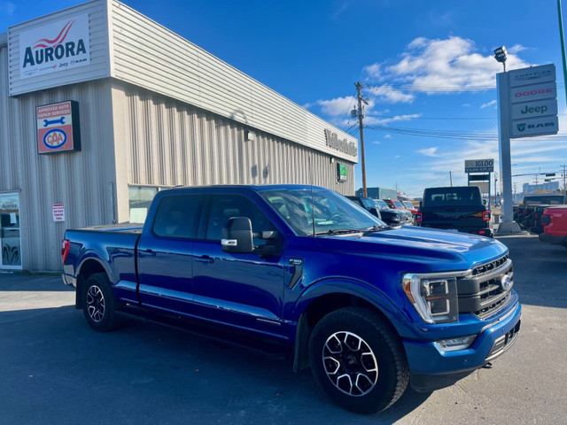 2022 Ford F-150 LARIAT, PANO ROOF, POWERBOOST, VENTILATED SEATS in Cars & Trucks in Yellowknife