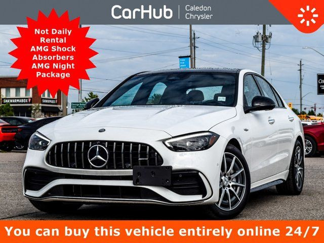 2024 Mercedes-Benz C-Class AMG C 43 4MATIC Only 377Km Pano in Cars & Trucks in Mississauga / Peel Region