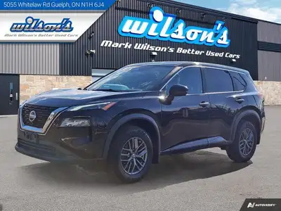 Look at this certified 2021 Nissan Rogue S AWD | Heated Seats + Steering | Reverse Cam | Carplay | B...