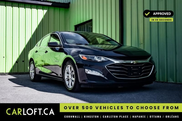 2022 Chevrolet Malibu LT • REMOTE START • LED LIGHTS • CP/AA in Cars & Trucks in Cornwall