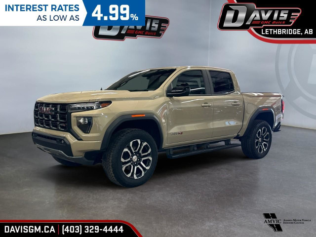 2023 GMC Canyon AT4 2.7L TURBO 4CYL | HEATED & VENTED FRONT S... in Cars & Trucks in Lethbridge