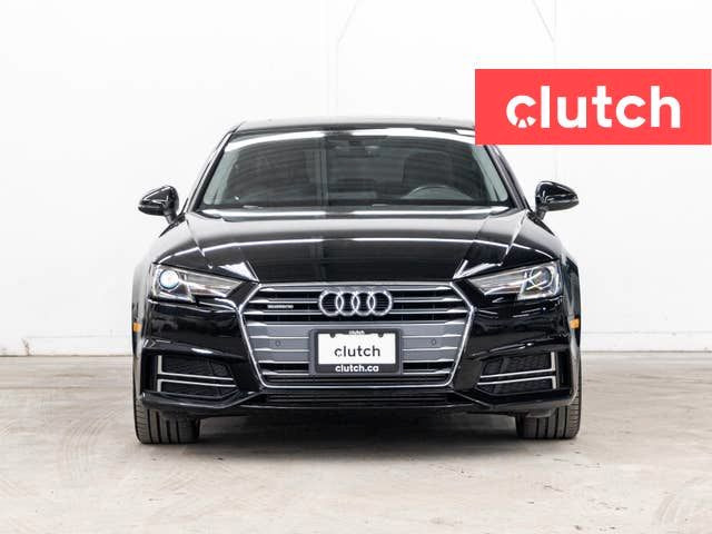 2018 Audi A4 Komfort AWD w/ Apple CarPlay, Bluetooth, Cruise Con in Cars & Trucks in Bedford - Image 2