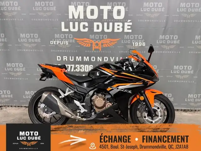 2017 Honda CBR500R ABS in Sport Bikes in Drummondville - Image 2