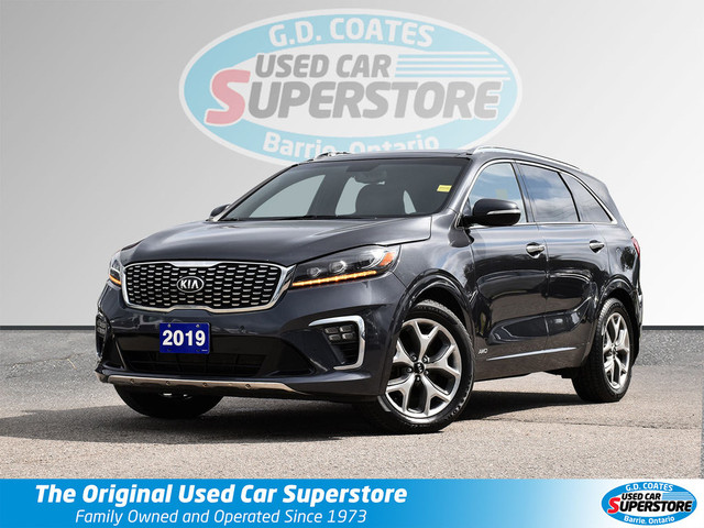 2019 Kia Sorento SX AWD ~Nav ~Camera ~Leather ~Pano Roof ~Blueto in Cars & Trucks in Barrie