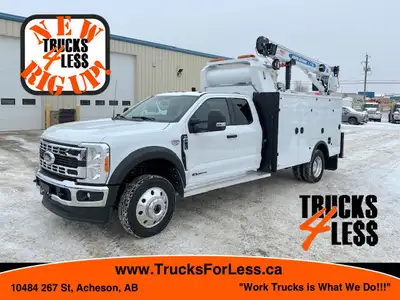 2023 Ford F-550, Aluminum Mechanic's Body + Much More!