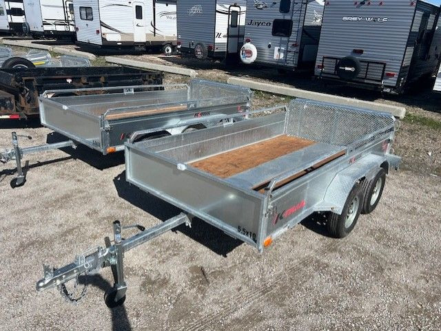2025 K-Trail 5.5 X 10 Galvanized Utility in Cargo & Utility Trailers in Winnipeg - Image 3