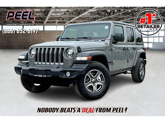 2023 Jeep Wrangler Sport S 4Dr | Cold Weather | LED | Alpine | 4 in Cars & Trucks in Mississauga / Peel Region