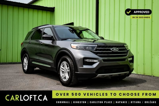 2023 Ford Explorer XLT • SUNROOF • NAV • HEATED LEATHER • CP/AA in Cars & Trucks in Cornwall
