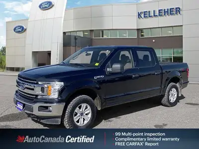 Dominate any terrain with this powerful 2020 Ford F-150 XLT 4x4 Crew Cab. Boasting a robust 2.7L V6...