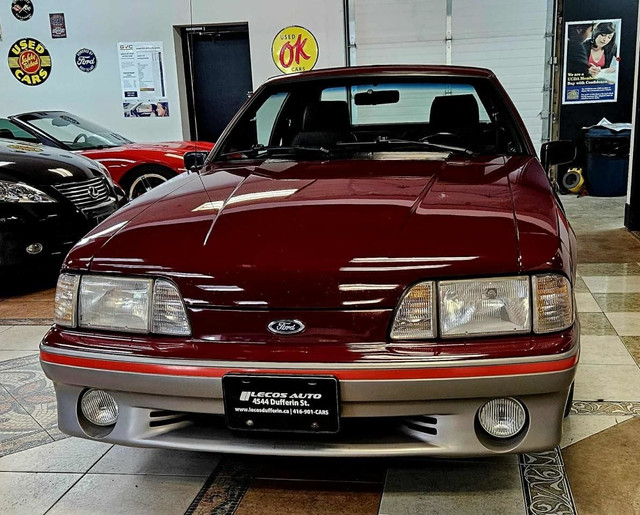 1988 Ford Mustang GT Extremely Low KMs/Collectors Quality/Man... in Cars & Trucks in City of Toronto - Image 2