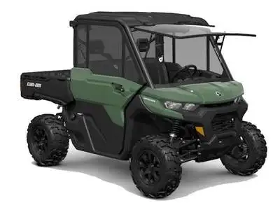 Price does not include freight & PDI. 2025 Can-Am® Defender DPS CAB HD9 Compass Green A storm’s a-br...