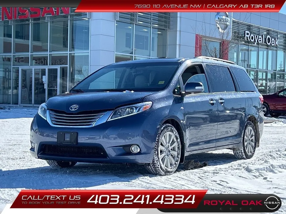 2017 Toyota Sienna 5dr XLE 7-Pass AWD - DVD / Sunroof