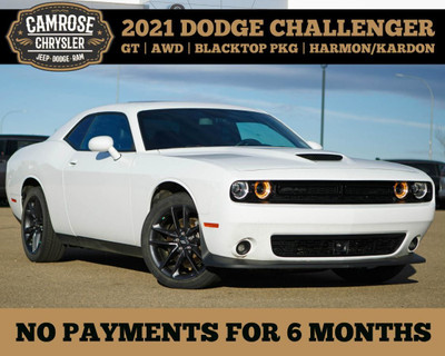 2021 Dodge Challenger GT | AWD | Blacktop Pkg | Harman/Kardon So