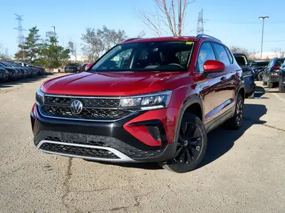 Come see this 2024 Volkswagen Taos Comfortline | Sunroof | Adaptive Cruise | Blindspot Monitor | Bac...