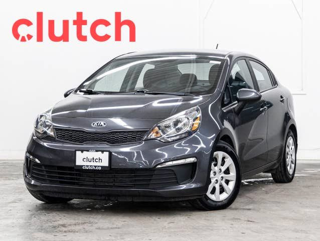 2016 Kia Rio LX+ w/ Bluetooth, Cruise Control, A/C in Cars & Trucks in City of Toronto
