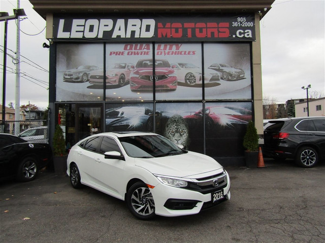 2016 Honda Civic EX,Sunroof,2Camera,Bluetooth,Alloy*Certified* in Cars & Trucks in Mississauga / Peel Region