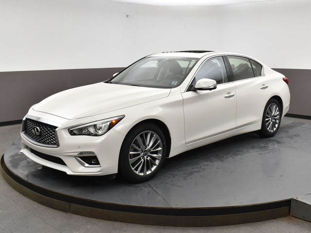 2022 Infiniti Q50 Luxe AWD with Leather, Navigation, Sunroof, an in Cars & Trucks in City of Halifax - Image 3