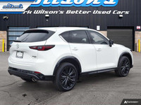 Come see this certified 2022 Mazda CX-5 Sport Design w/Turbo | Leather | Sunroof | HUD | Heated + Ve... (image 4)