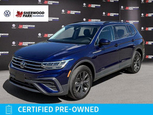2024 Volkswagen Tiguan Comfortline | VW CERTIFIED | LEATHER SEATS | PWR LIFTGATE | CARPLAY | DIGITAL DASH | SATELLITE RADIO